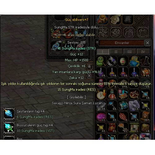 +7 GÜÇ ELDİVENİ - 29.3 ATAK ALASTOR